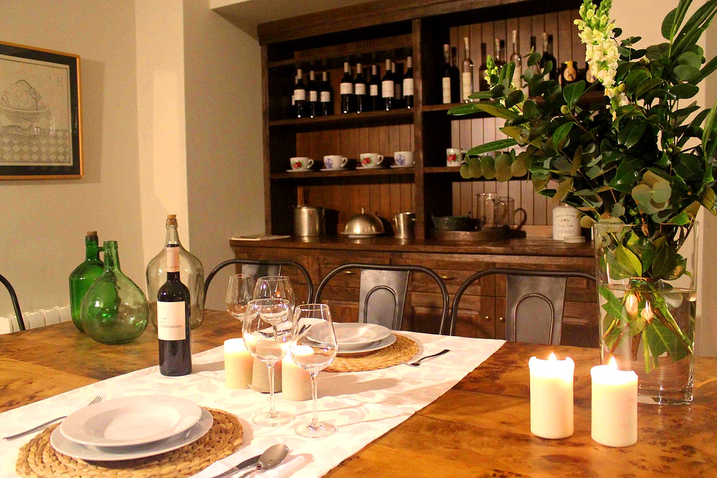 The facilities are perfect for 6 to 8 people